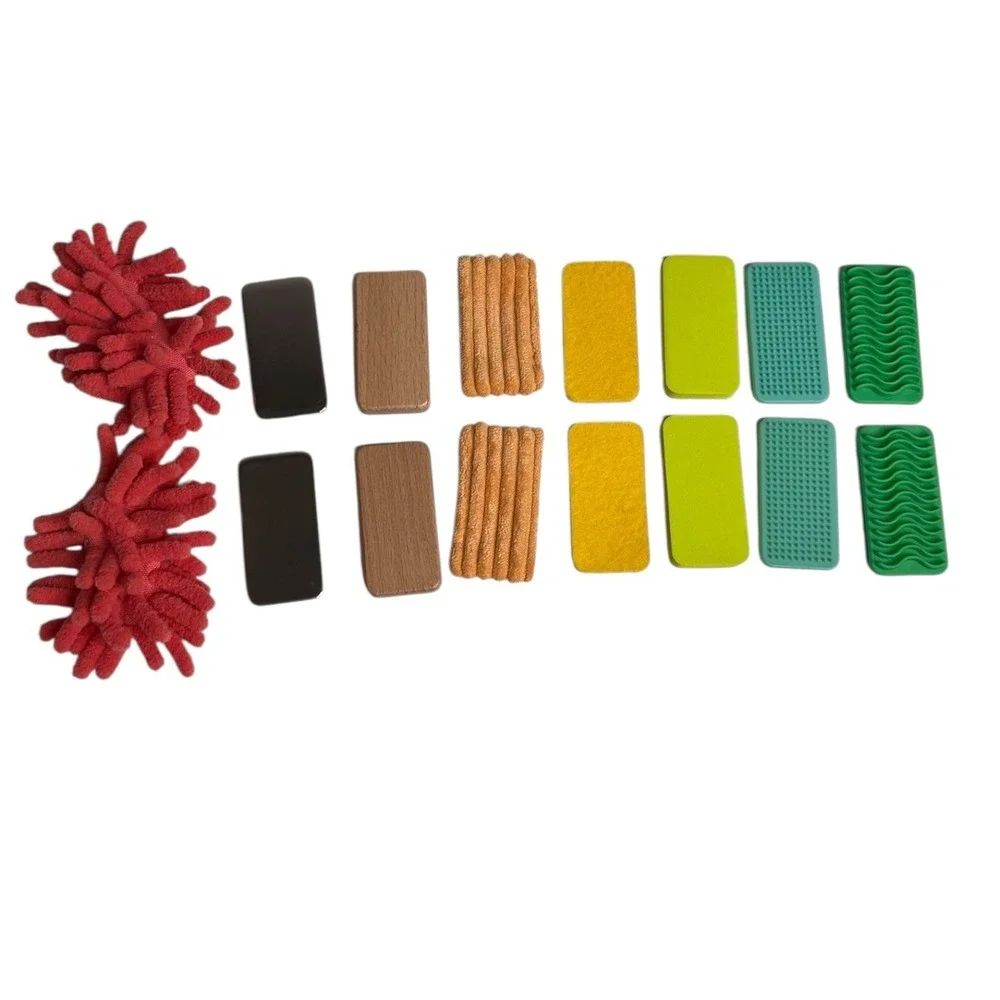 Lovevery Montessori Sensory Box Toy Guessing Game Wooden Analyst 46 47 48 MTH